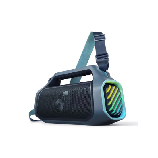 ANKER Bluetooth Hangszóró, Soundcore Boom 2 Plus, kék -  A3134031