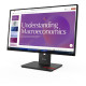 LENOVO Monitor - ThinkVision T24D-40; 23,8" FHD 1920x1080 IPS 120Hz, 16:9, 1500:1, 250cd/m2, 4ms, HDMI, DP,USB AC, RJ45