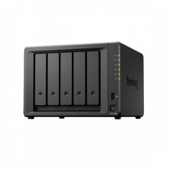 SYNOLOGY NAS 5 Fiókos AMD Ryzen V1500B 4x2,2GHz, 8GB DDR4 ECC, 4x2,5GbE, 2xUSB3.2 - DS1525+