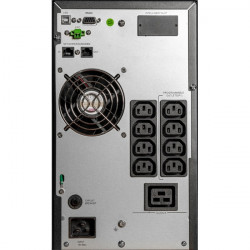 iPOWER UPS, 3000VA, 3000W, 8x IEC C13 + 1x  C19 SNMP/USB/RS-232, szünetmentes tápegység, LCD kijelző, AVR, online, tower