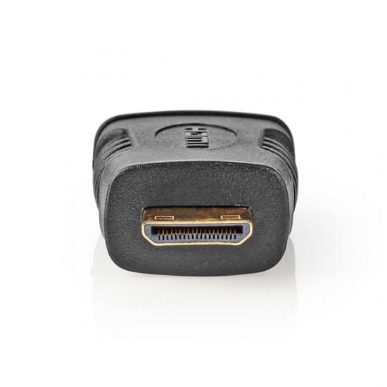 Nedis CVGB34906BK mini HDMI dugó - HDMI aljzat átalakító adapter