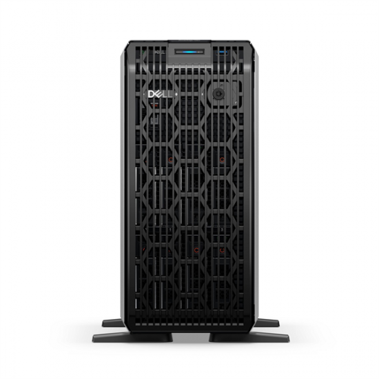 DELL ISG - PowerEdge T360 torony szerver (8x3.5"), 8C 6353P 2.7GHz, 1x32GB, 2x960GB RI SSD; H755, iD9 En., 2x700W.