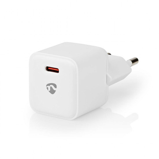 Nedis WCMPD20W100WT PD3.0 töltő, 1,67 / 2,22 / 3,0 A, 20W, USB-C