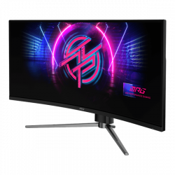 MSI Monitor GAMING MPG 346CQRF X24 Ívelt 34" UWQHD, 3440x1440, 240Hz RapidVA 21:9, 400cd/m2, 1 ms, 2x HDMI, DP, USB-C