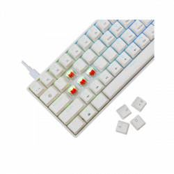 WHITE SHARK SHINOBI-2/W-R-HU mech. bill. 62 piros gomb,fehér,magyar