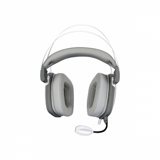 WHITE SHARK GH-2446W GOTTAN-W  vez.nélk. gamer fejhallgató mikrofonnal, fehér