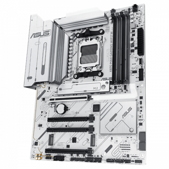 ASUS Alaplap AM5 X870 MAX GAMING WIFI7 W AMD X870, ATX