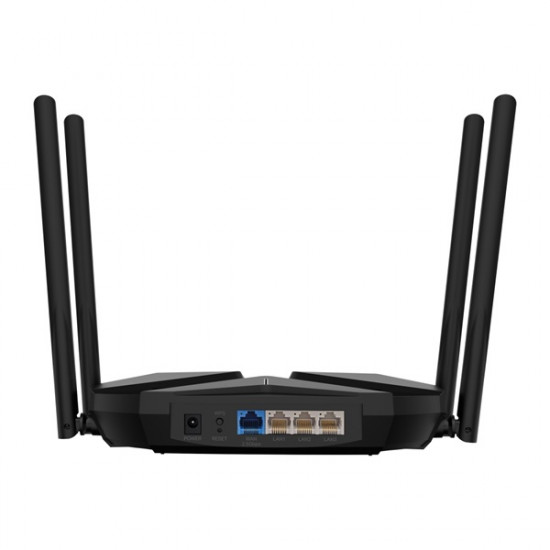 MERCUSYS Wireless Router Dual Band AX3000 1xWAN(2500Mbps) + 3xLAN(1000Mbps), MR85X