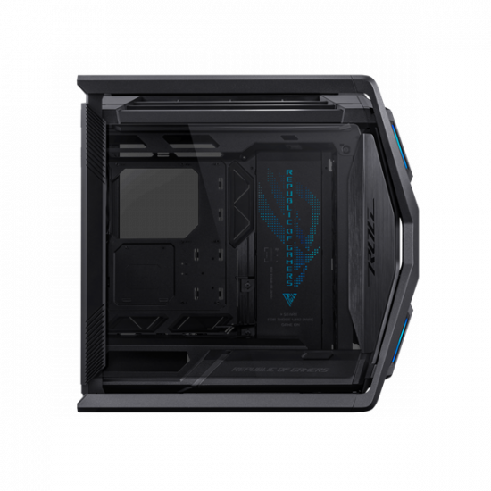 ASUS Ház ROG Hyperion GR701, Tápegység nélkül, Fekete, Üvegfalú