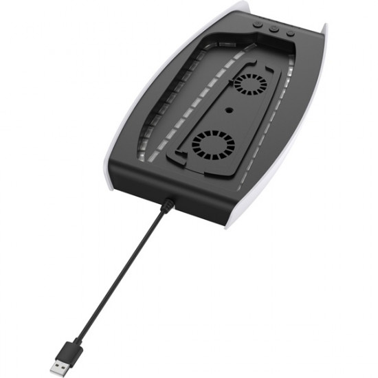 VENOM PS5 Pro/Slim Kiegészítő Fekete RGB LED állvány,VS5027