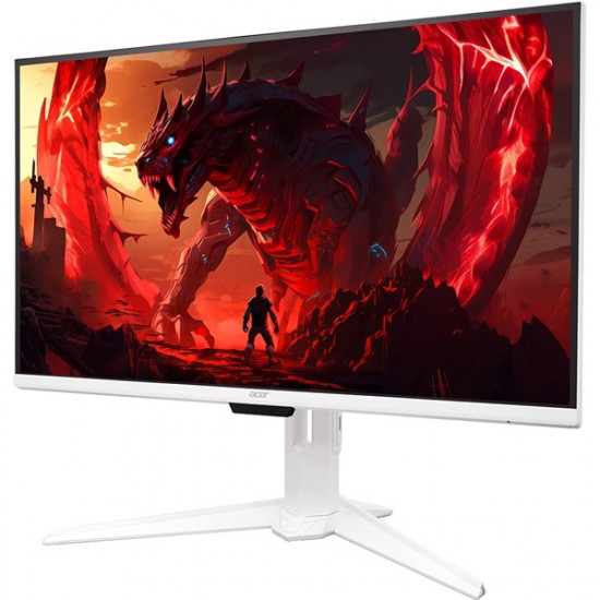 ACER IPS Nitro Monitor GA271UPwmipruxw 27", 16:9 QHD, 180Hz, 1ms, 250nits, Smart, HDMI, DP, Type-C, USB, MM, fehér