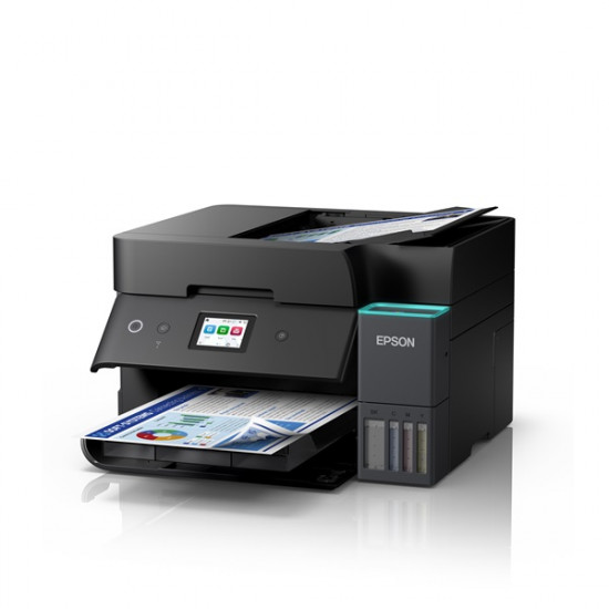 EPSON Tintasugaras nyomtató - EcoTank L6390 (A4, MFP, színes,4800x1200 DPI,33 lap/perc, duplex, ADF, USB/LAN/Wifi)