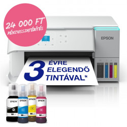 EPSON Tintasugaras nyomtató - EcoTank L4366 (A4, MFP, színes, 5760x1440 DPI, 33 lap/perc, duplex, USB/Wifi/Wifi Direct)