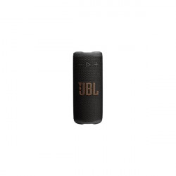 JBL GRIP BLK hordozható bluetooth  hangszóró, fekete, app vezérlés, USB, vízálló, porálló, beépített hangulat világítás
