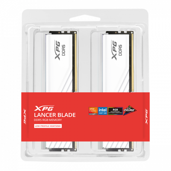 ADATA Memória DDR5 32GB 6400Mhz DIMM CL38 XPG LANCER BLADE (2x16GB), White