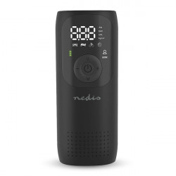 Nedis PAAC10BK automata akkumulátoros kompresszor 0,1 - 10,3 Bar, nyomásmérővel