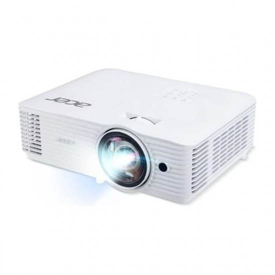 ACER DLP Projektor S1387, WXGA (1280x800), 16:10, 4000lm, 20000/1, HDMI, VGA, fehér