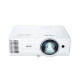 ACER DLP Projektor S1387, WXGA (1280x800), 16:10, 4000lm, 20000/1, HDMI, VGA, fehér