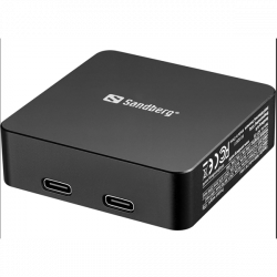 SANDBERG 3 in 1 mágneses powerbank, 5000 mAh (18.5 Wh), carry - on approved, 1,8 cm, 5 év garancia