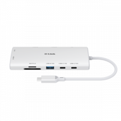 D-LINK USB-C HUB 2xUSB + 2xUSB-C + 1xPD + 2xHDMI + 1xLAN + 1xSD/TF3.0, DUP-A01