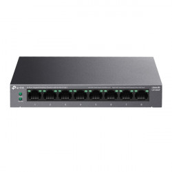 TP-LINK Switch 8x1000Mbps(8xPOE) Fémházas, LS108GP