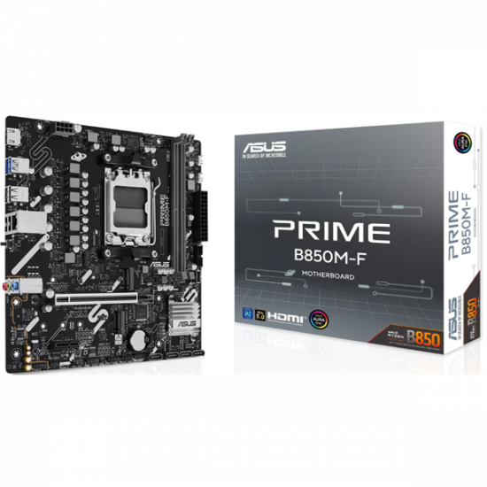 ASUS Alaplap AM5 PRIME B850M-F AMD B850, mATX