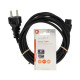 Nedis CEGL10130BK30 notebook / laptop tápkábel IEC-320-C5, 3 x 0.75 mm, hossz 3m