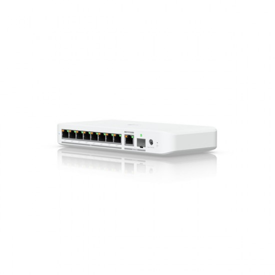 UBiQUiTi Switch 8x2500Mbps(8xPOE), Menedzselhető, Asztali - USW-FLEX-2.5G-8-POE
