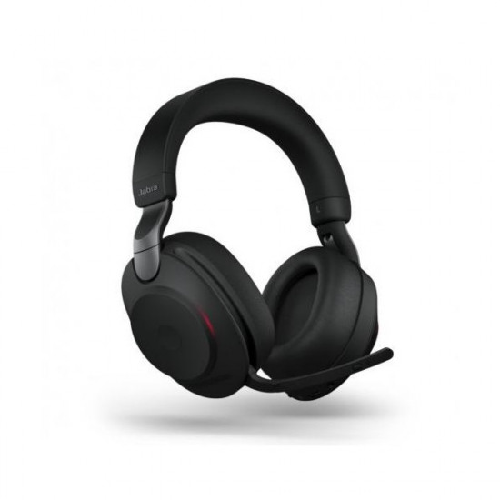JABRA Fejhallgató - Evolve2 85 MS Stereo Bluetooth USB-C + Vezeték Nélküli, Mikrofon + Töltő állomás