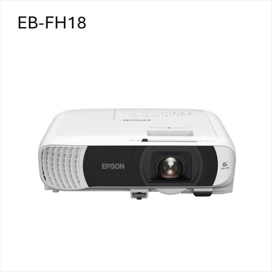 EPSON Projektor - EB-FH18 (3LCD, 1920x1080 (Full HD), 16:9,  4100 AL, 16 000:1, 2xHDMI/USB/WiFi/Apple AirPlay 2)