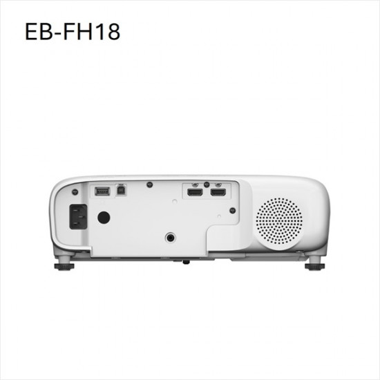 EPSON Projektor - EB-FH18 (3LCD, 1920x1080 (Full HD), 16:9,  4100 AL, 16 000:1, 2xHDMI/USB/WiFi/Apple AirPlay 2)