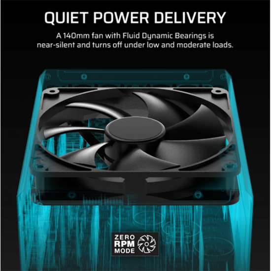 CORSAIR Tápegység Moduláris, iCUE LINK HXi SHIFT Series, HX1000i SHIFT,Watt, Cybenetics Platinum