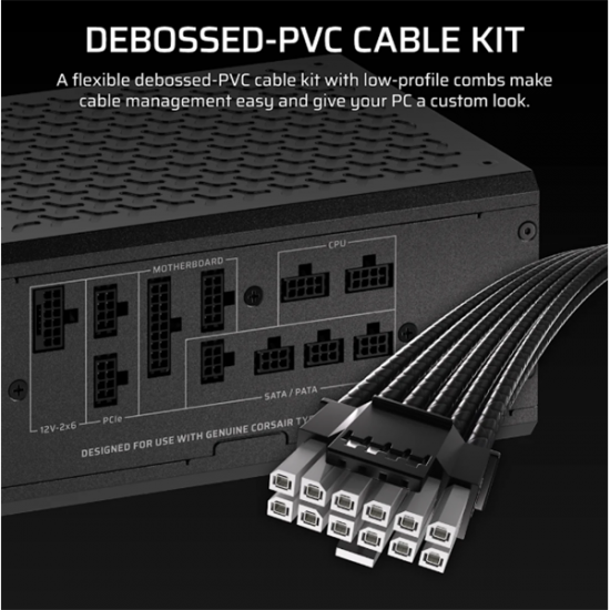 CORSAIR Tápegység Moduláris, iCUE LINK HXi SHIFT Series HX1200i SHIFT, Cybenetics Platinum