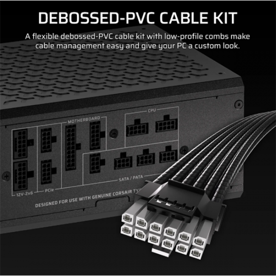 CORSAIR Tápegység Moduláris, iCUE LINK HXi SHIFT Series HX1500i SHIFT, Cybenetics Platinum