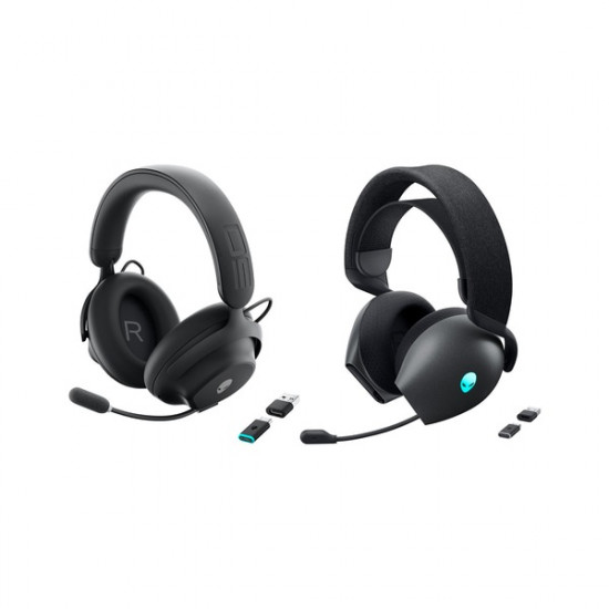 DELL Alienware Tri-Mode Wireless Gaming fejhallgató  AW725H - Dark Side of the Moon