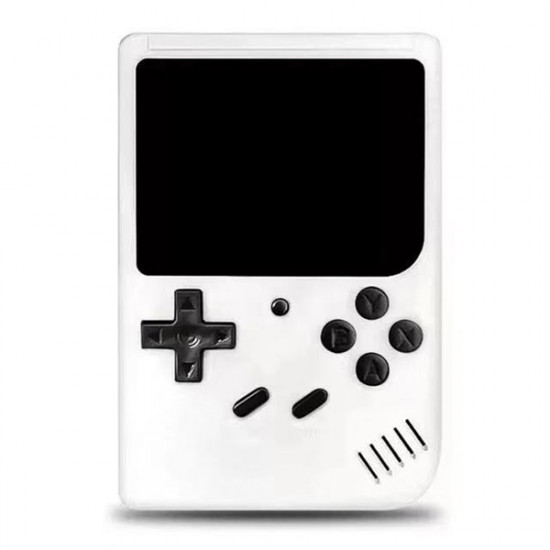 BLACKBIRD Hordozható Mini Retro játék konzol, Fehér