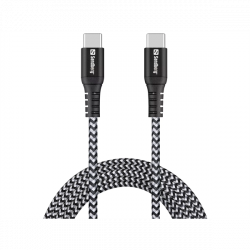Sandberg Survivor Cable 2m töltőkábel, 100W,