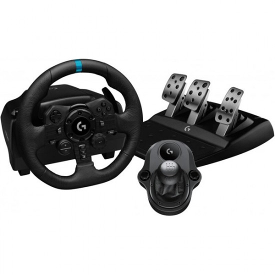 LOGITECH Játékvezérlő - G923 Trueforce Kormány PS4/PS5/PC + Driving Force Váltó