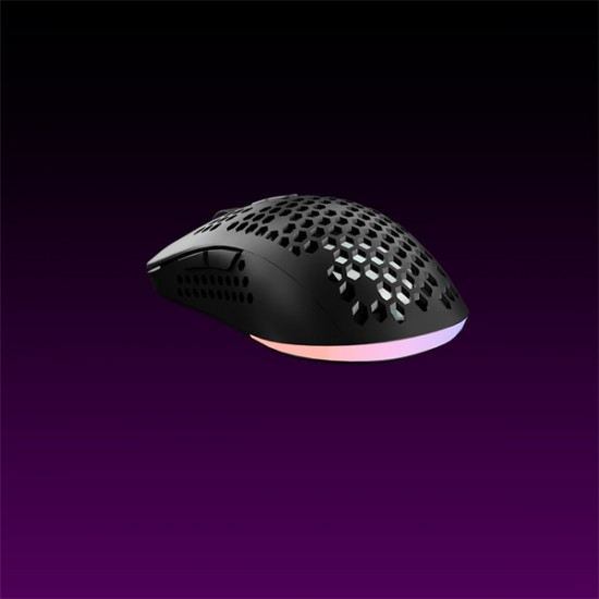 AVAX Vezetékes Egér - LW01 PAW3327 RGB Gamer, fekete