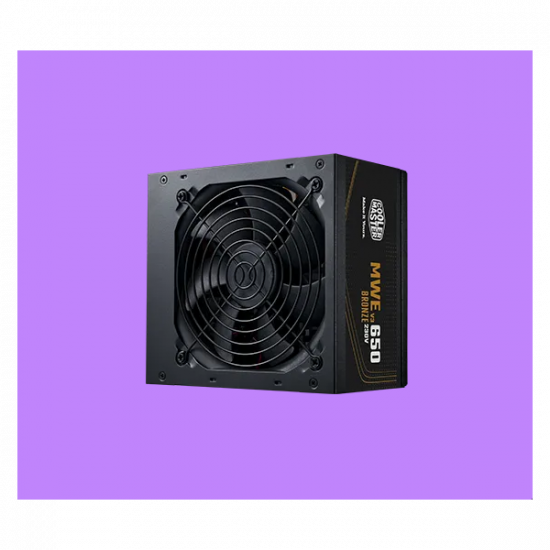 COOLER MASTER Tápegység MWE 650W, 12cm, bronze